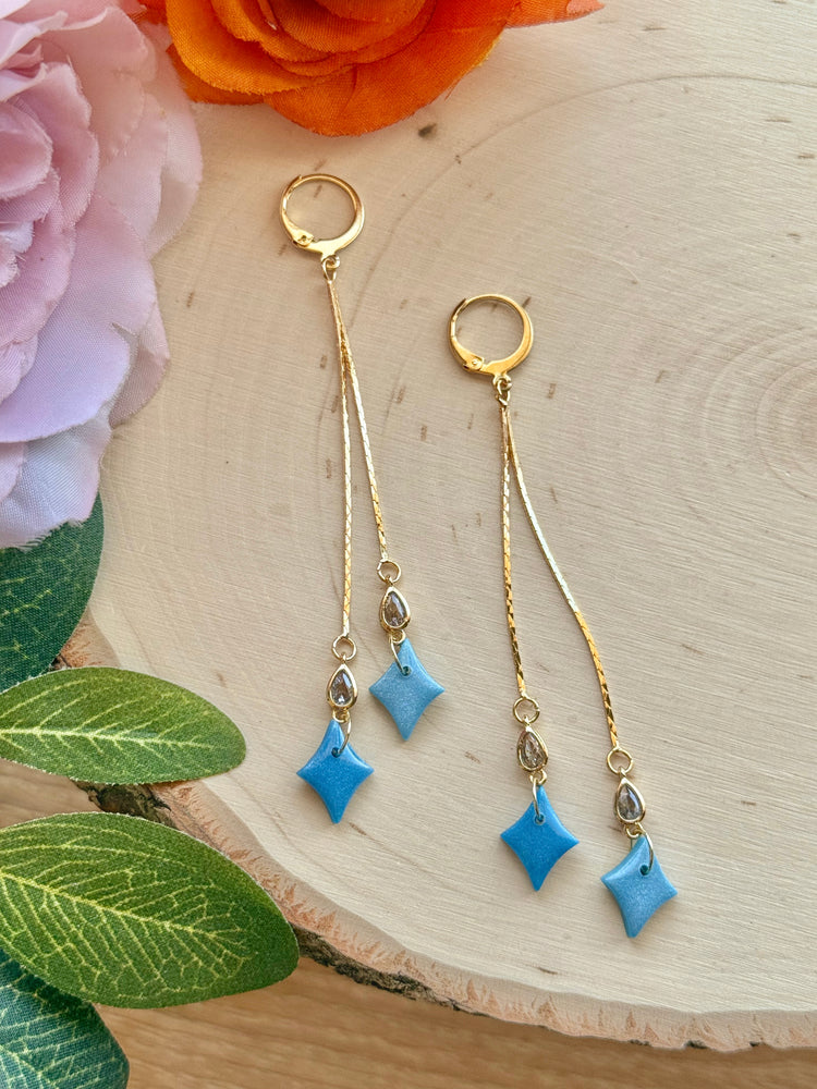 Blue Star Dangles