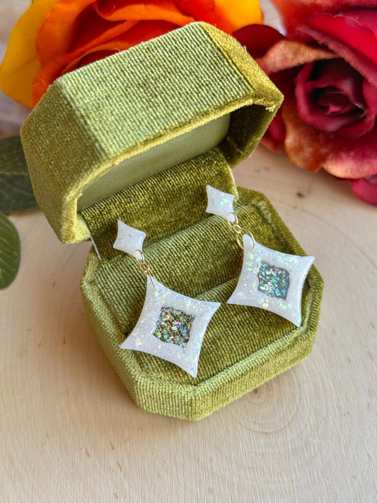 Aurora Window Star Earrings