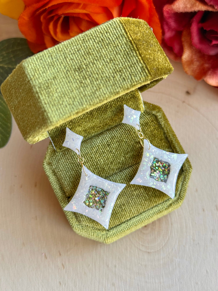 Aurora Window Star Earrings