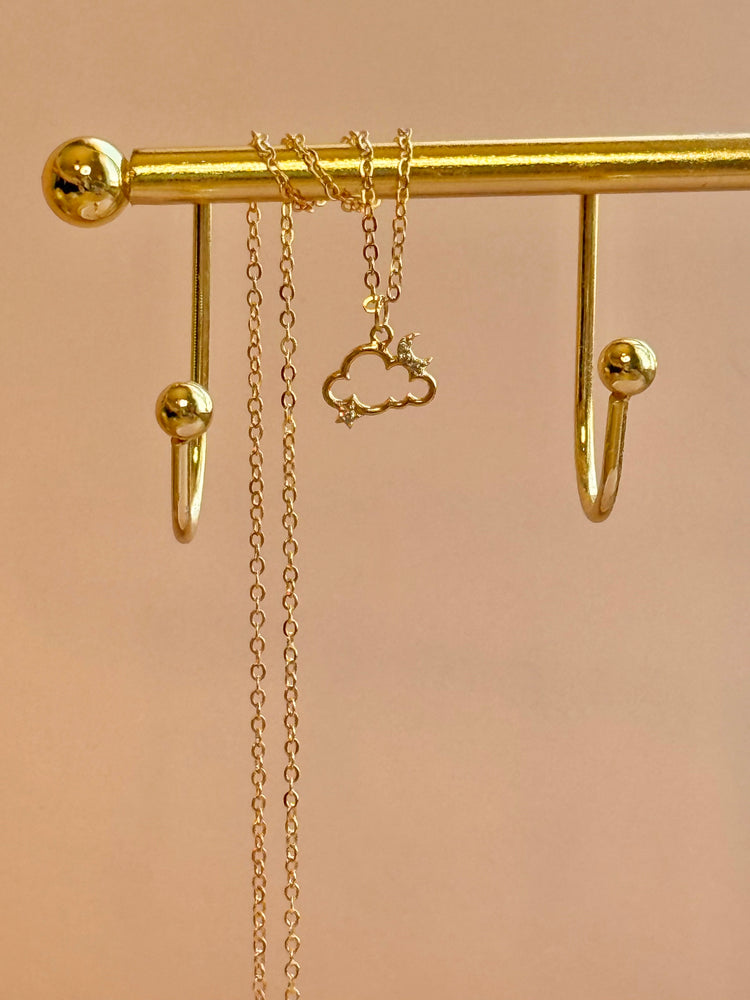 Gold Cloud Necklace