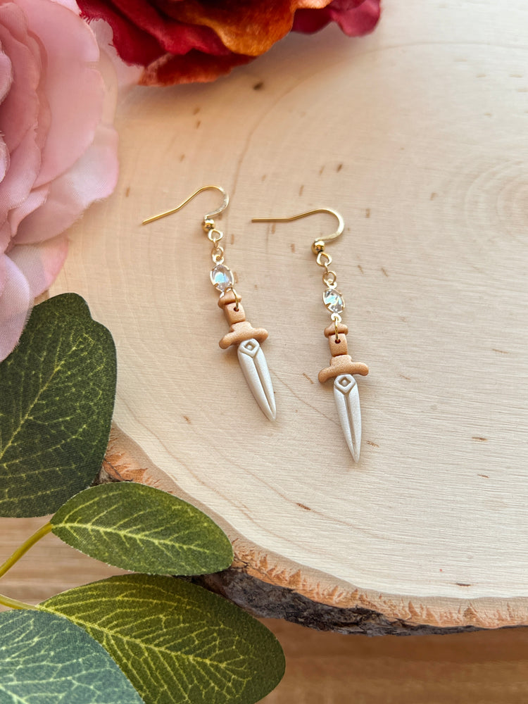 Elegant Dagger Dangles