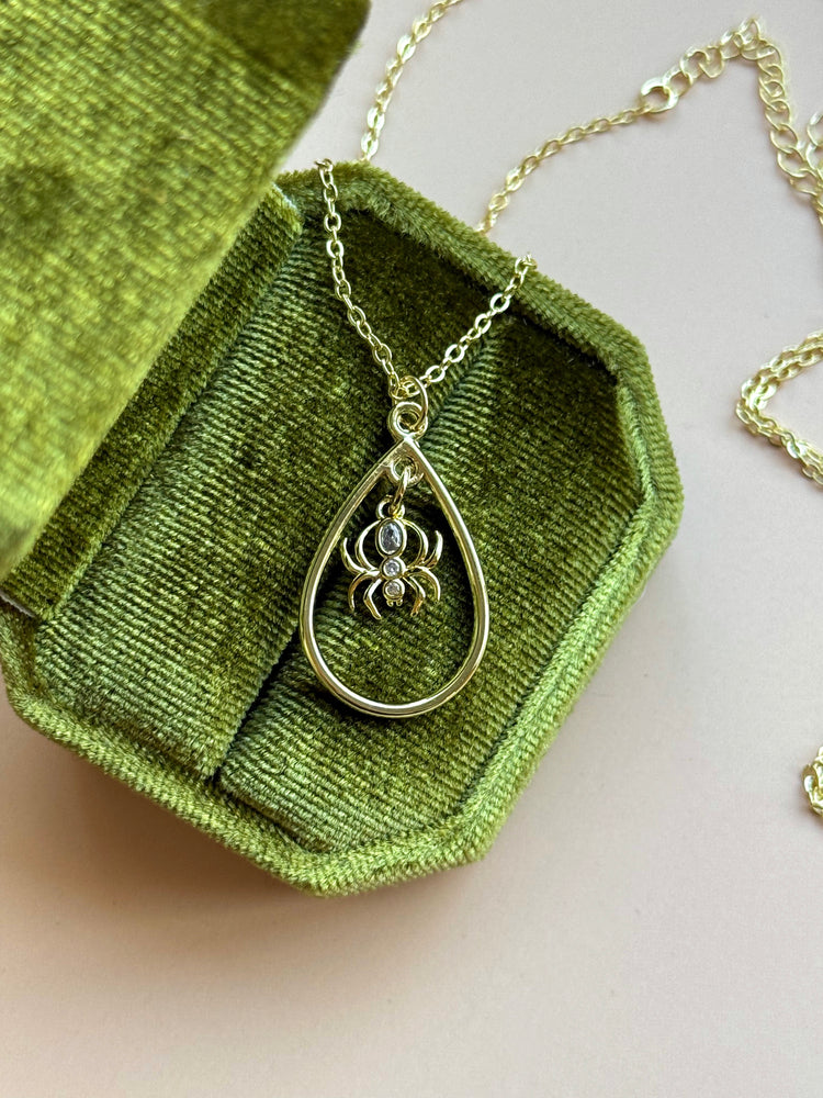 The Widow’s Web Necklace