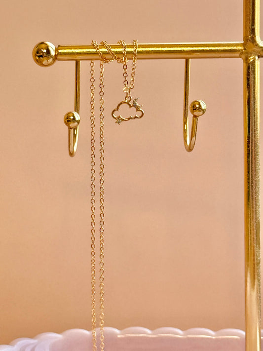 Gold Cloud Necklace