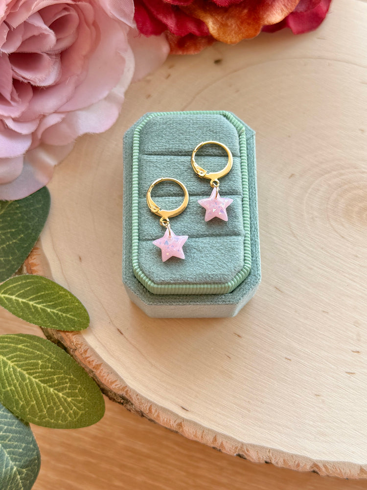 Tiny Pink Skies Star Huggies