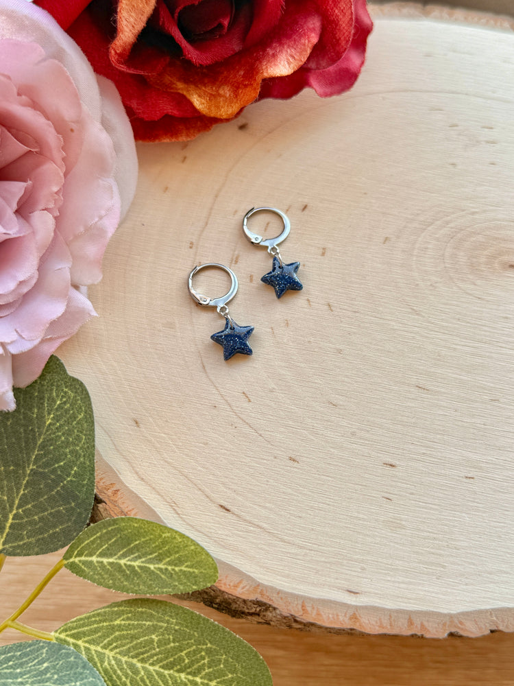 Small Blue Star Huggies