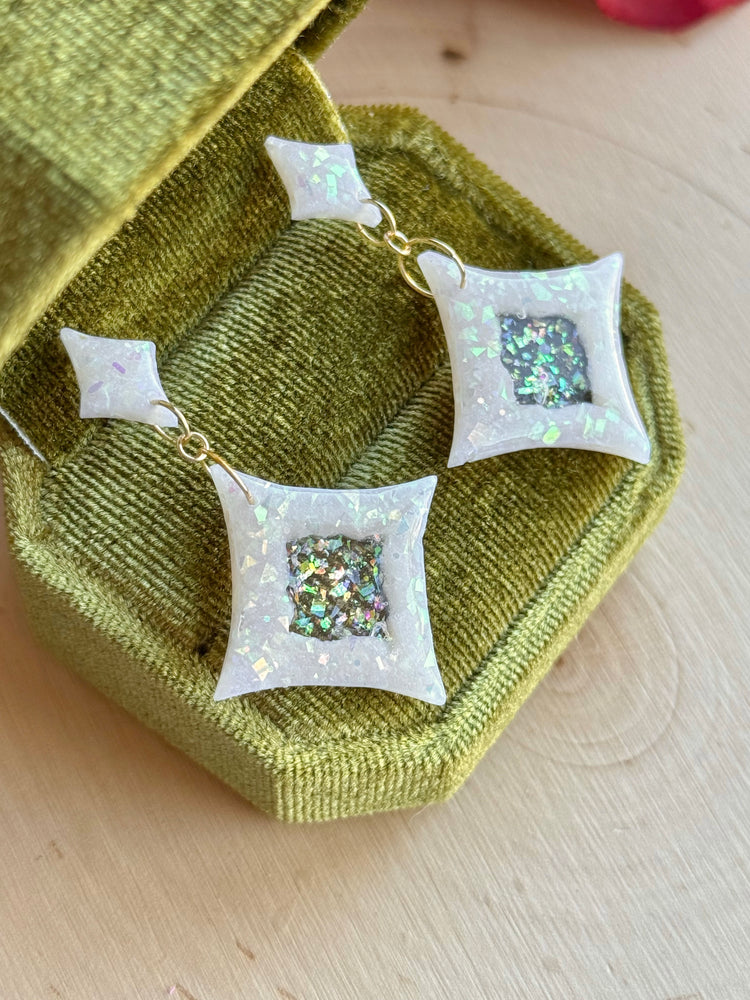 Aurora Window Star Earrings