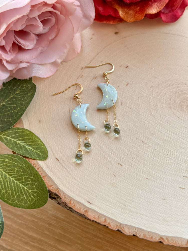 Harvest Moon Drop Earrings