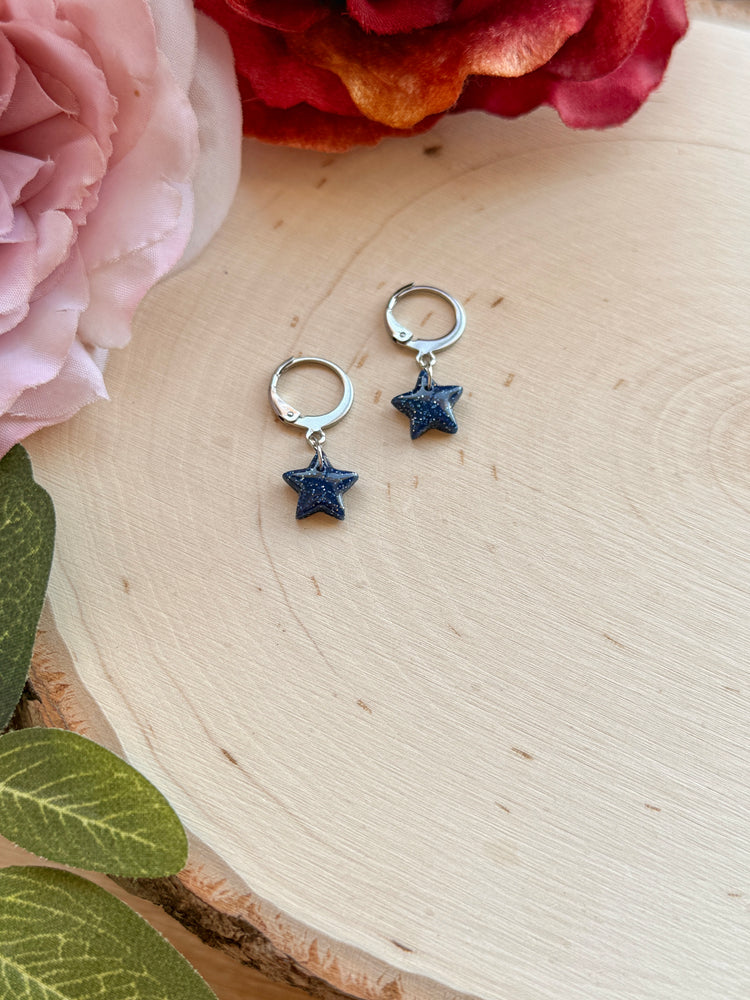 Small Blue Star Huggies