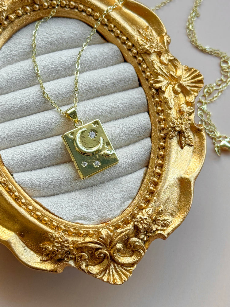 Book of Magic Necklace Locket