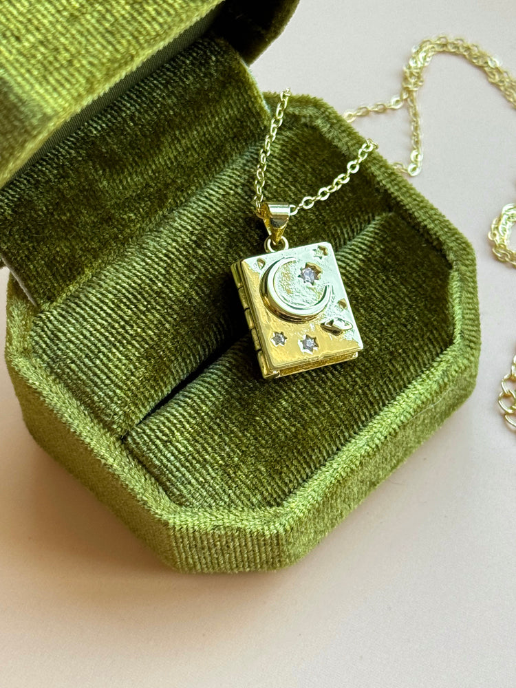 Book of Magic Necklace Locket