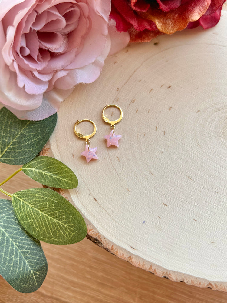 Tiny Pink Skies Star Huggies