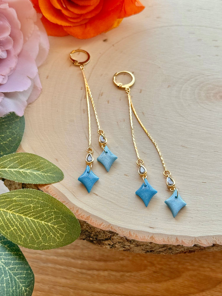 Blue Star Dangles