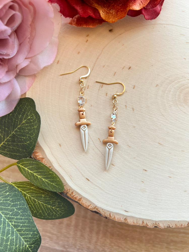 Elegant Dagger Dangles