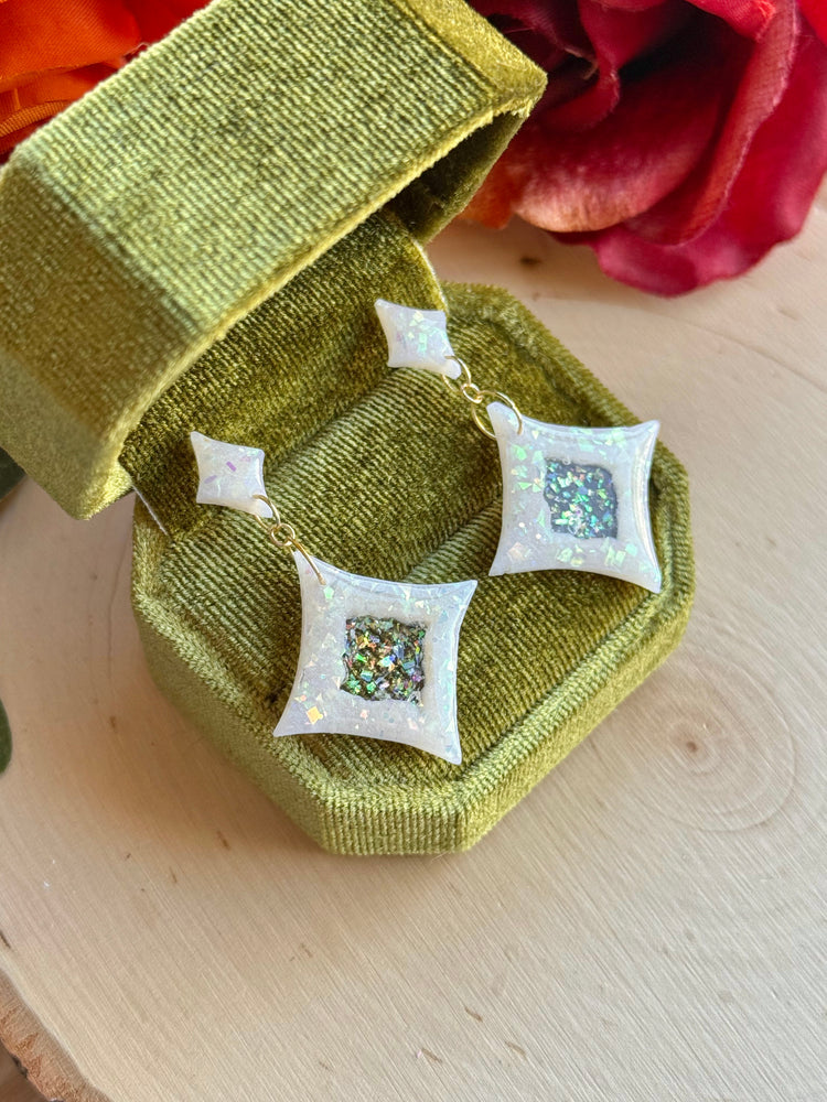 Aurora Window Star Earrings