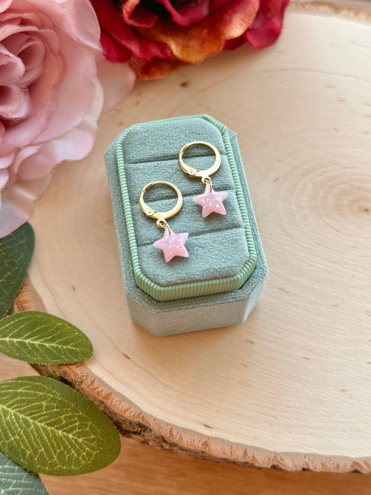 Tiny Pink Skies Star Huggies