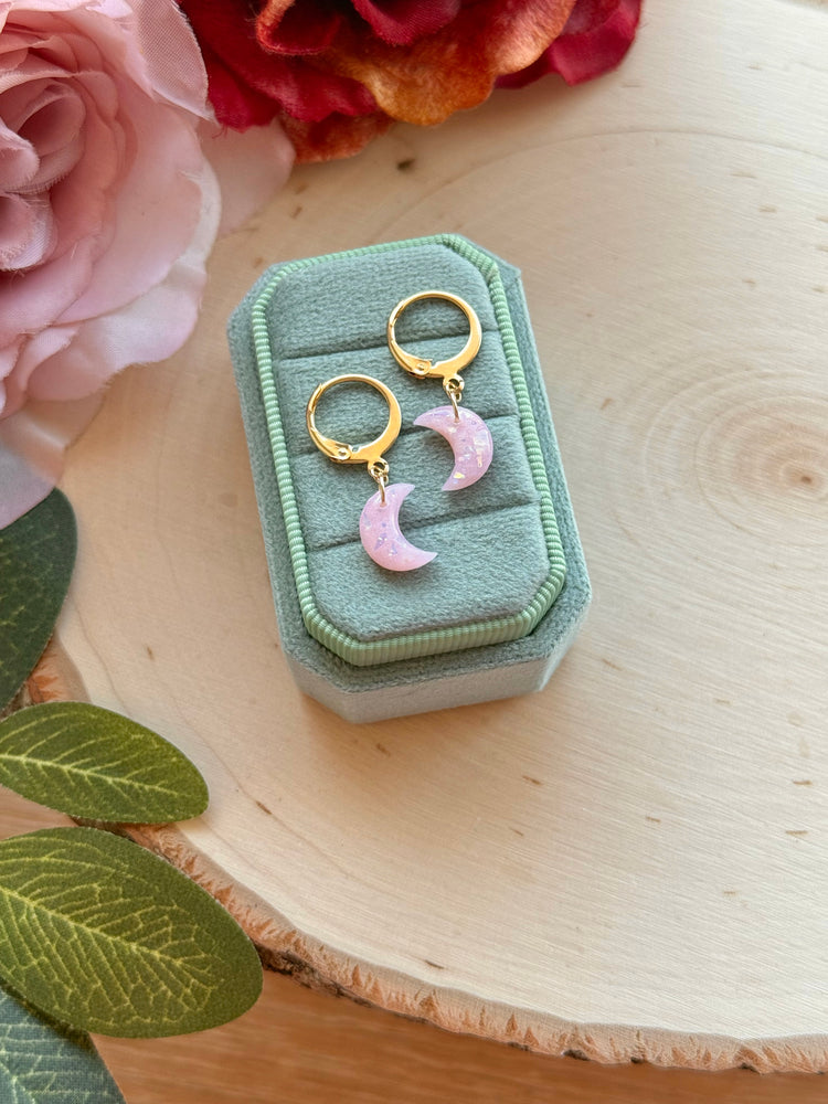 Tiny Pink Skies Moon Huggies