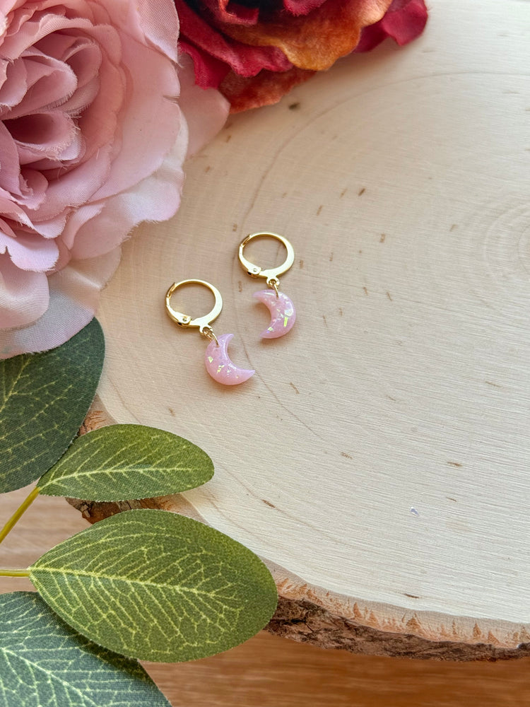 Tiny Pink Skies Moon Huggies