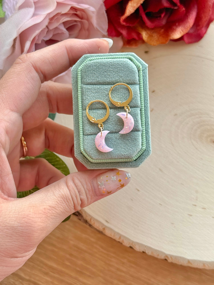 Tiny Pink Skies Moon Huggies