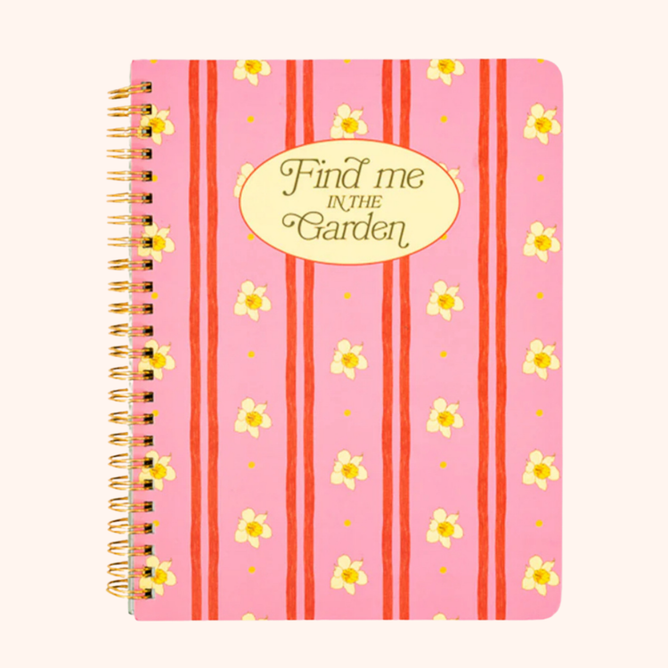 Find Me In The Garden - Small Notebook