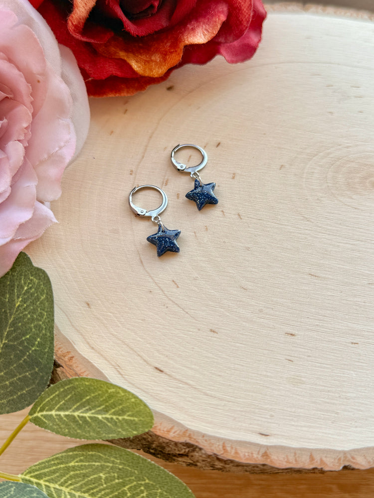Small Blue Star Huggies