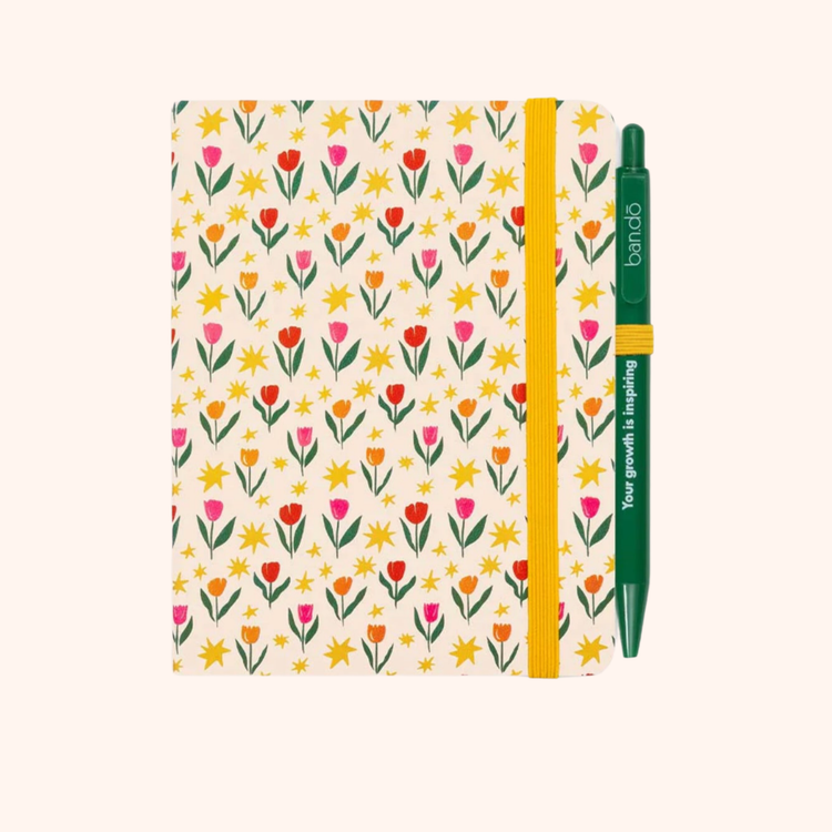 Tulip Stars - Mini Notebook With Pen